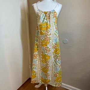 Size 10 Sun Dress Made from a Vintage Bed Sheet